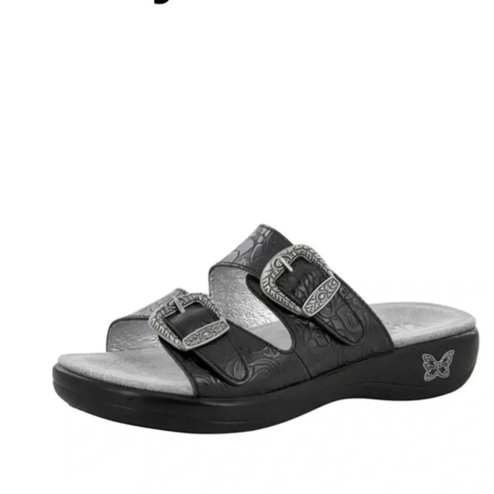 Alegria Jade cowboy black sandals size 35 (5)
